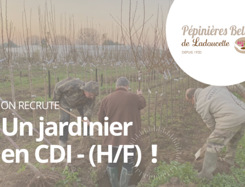 Poste Pourvu : Jardinier (H/F) Recrutement en CDI