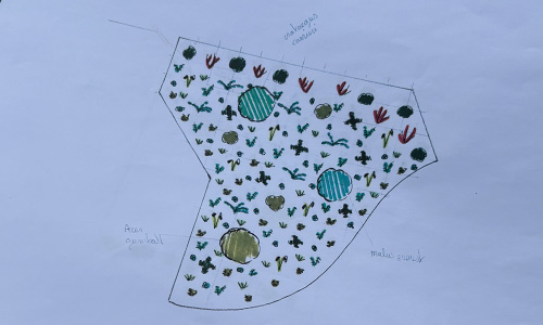 Croquis massif normand