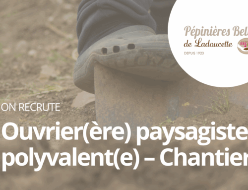 Offre d’emploi : Ouvrier(ère) paysagiste polyvalent(e) – Chantier