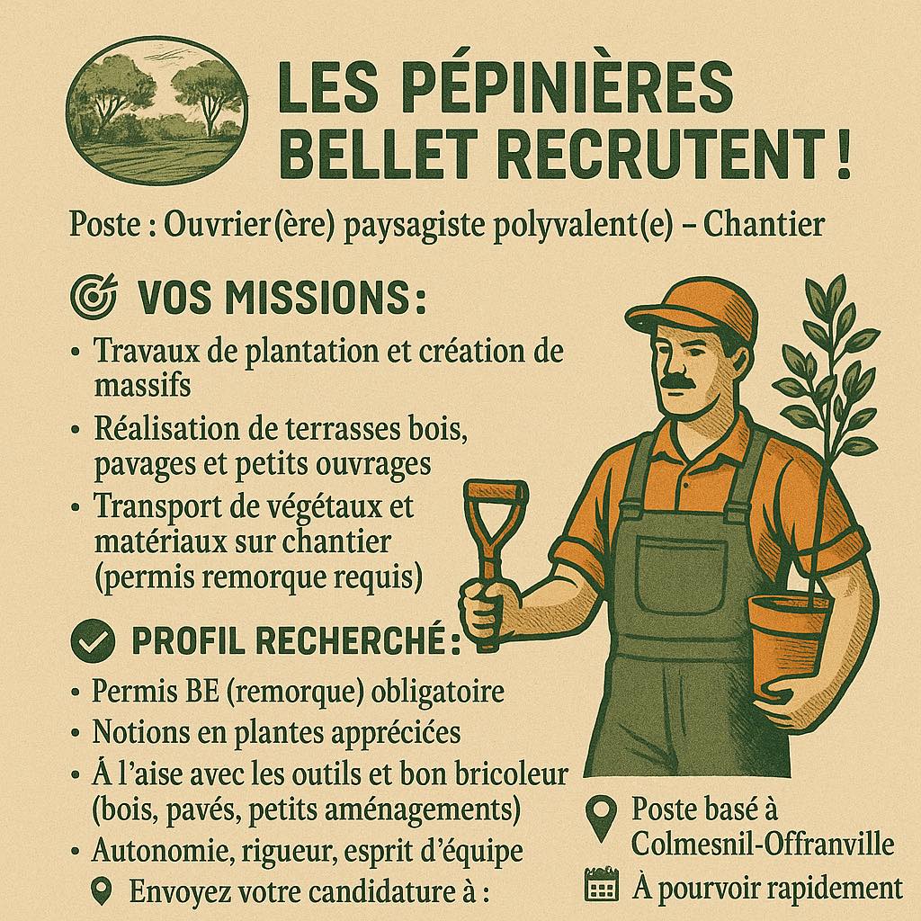 poste à pouvoir - offre d'emploi