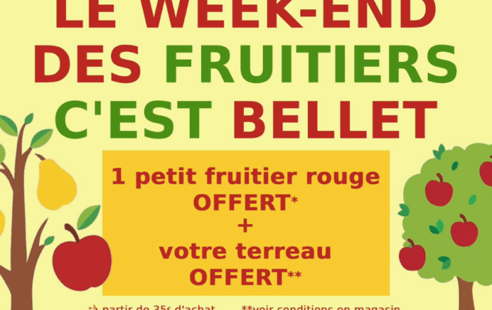 le week-end des fruitiers du 7 au 9 novembre 2025