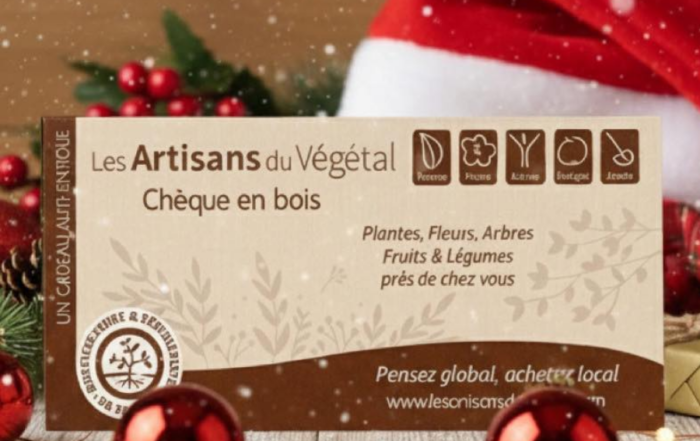 cheque cadeau en bois